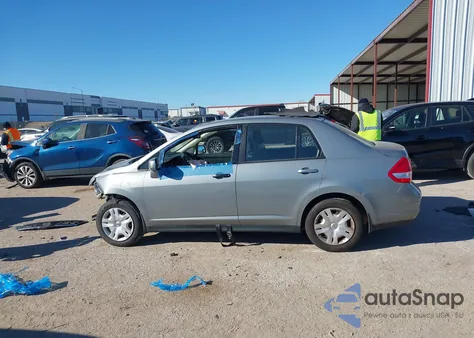 2010 Nissan Versa 1.8S из США, поврежденный, VIN 3N1BC1AP2AL382623